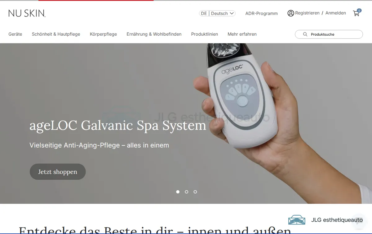 Capture : Innovative Schönheits- und Wellness-Produkte | Nu Skin